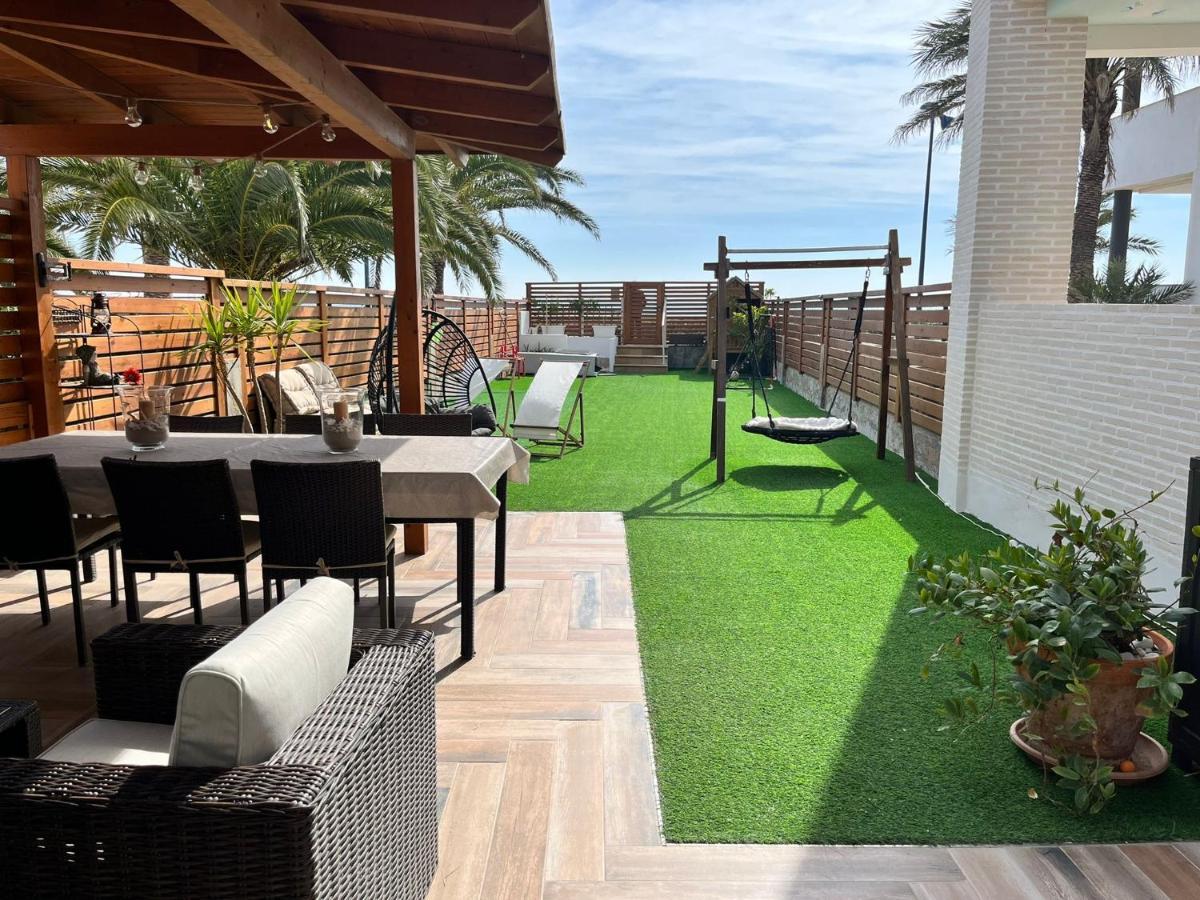Casa En Primera Linea De Playa 퍼졸 외부 사진